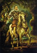 Peter Paul Rubens Equestrian Portrait of the Duke of Lerma, oil painting artist